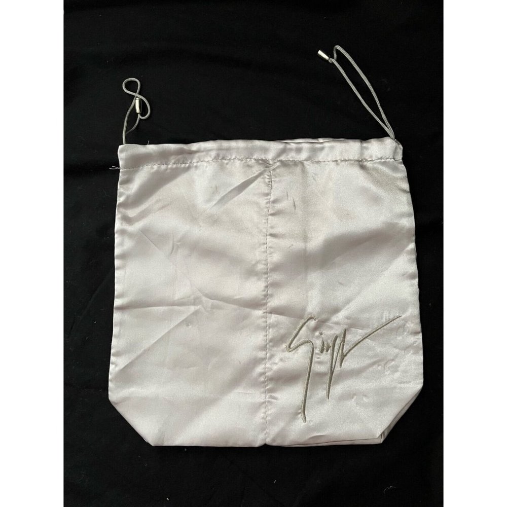 Giuseppe Zanotti Dust Bag Storage Cover SIlver Gray 12" x 12"
